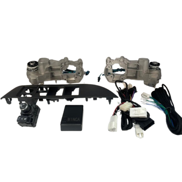 آینه تاشو فابریک تویوتا کراس با کلید روی شیشه بالابر